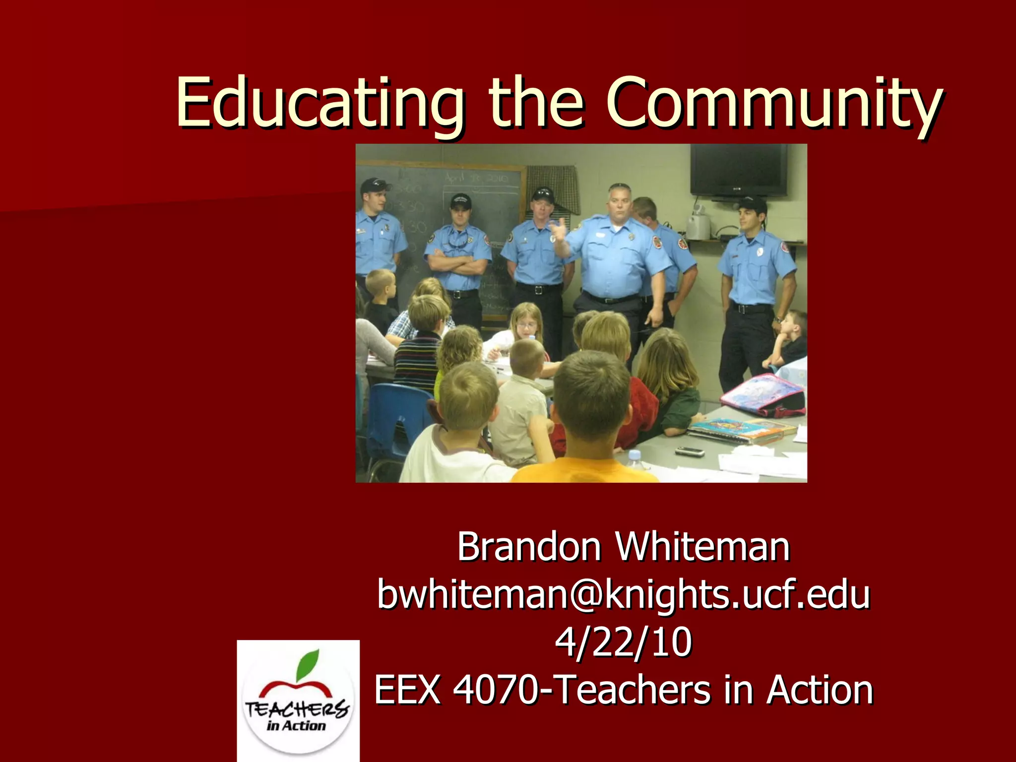 Brandon whiteman ppt PPT