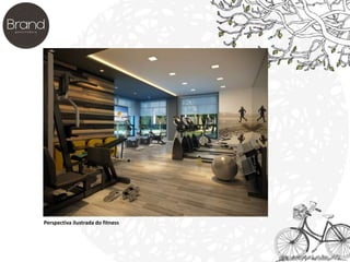 Perspectiva ilustrada do fitness 
 