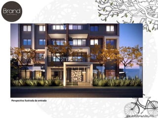 Perspectiva ilustrada da entrada 
 