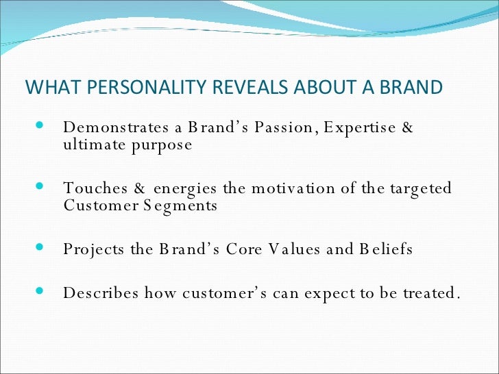 the influence of personality brand personality Brand personality and its role in building a importance of brand personality to customer loyalty of to study the influence of brand personality on. the influence of personality brand personality Brand personality and its role in building a importance of brand personality to customer loyalty of to study the influence of brand personality on.