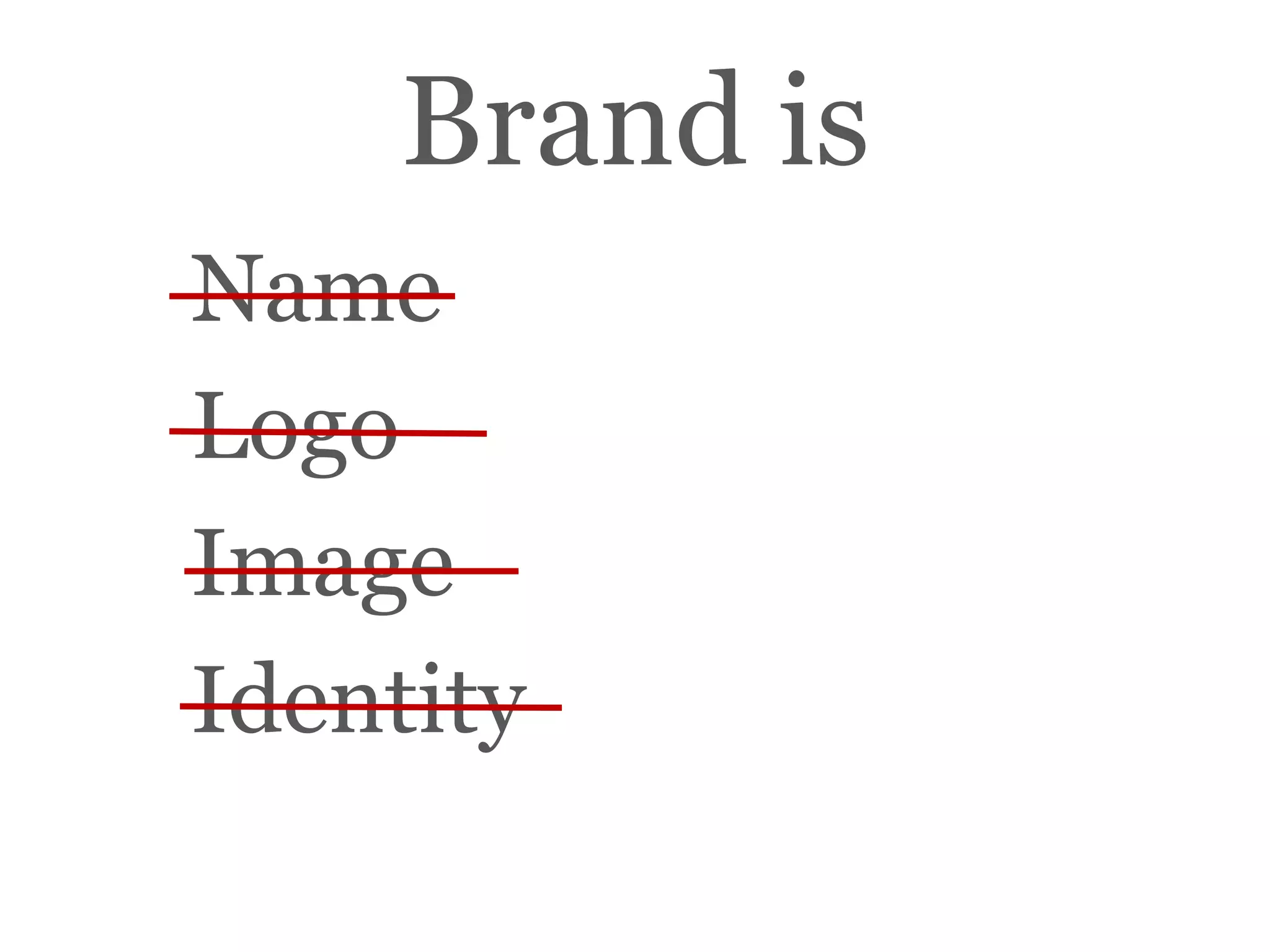 Brand is Name Logo Image Identity