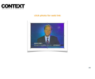 CONTEXT
          click photo for web link




                                     35
 