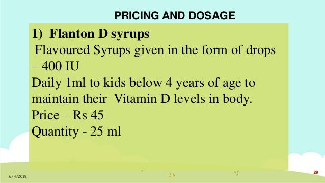 Brand Plan For Vitamin D