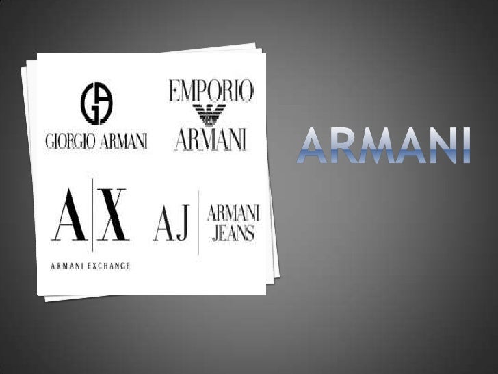difference between emporio armani and giorgio armani and armani exchange