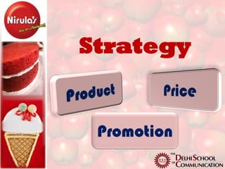 Strategy


 Promotion
 