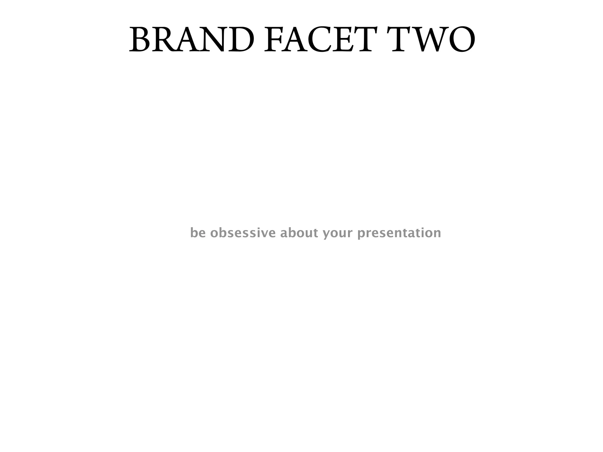 Creating a Brand Persona