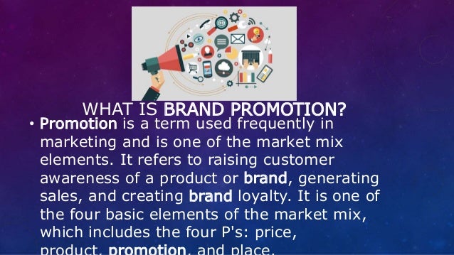 brand promotion ppt brand promotion ppt
