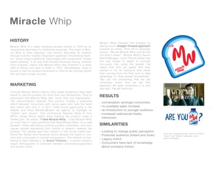 Brand Relevancy Case Studies