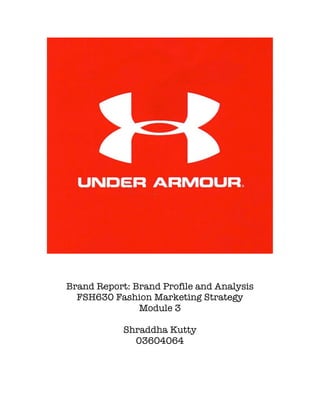 Brand Report: Under Armour