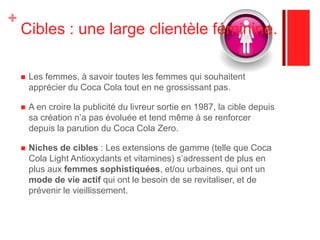 Une innovation technologique à souligner : La bouteille recyclée.Signature Coca Cola LightSignature :1987 : « This isrefreshment » (USA) « Coca cola Light, have a great break » (USA)« Life is how youtakeit » (USA)« Light et intense. » (France)2000 :  « Coca Cola Light : Qui peut résister à sa fraîcheur? » (France)2007 : « Prenez la vie côté light » (France)2009 : Love it light (France)Actuellement : « Coca Cola Light, vraiment moi même! »Une signature à destination des femmes, souvent humoristique. 