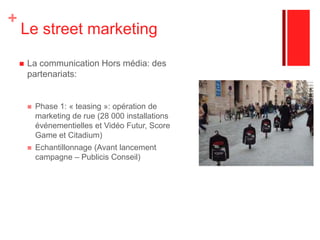 Différentes opérations web: