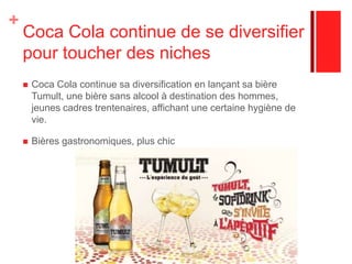 Coca Cola Zero a bouleversé les équilibres sur le marché… momentanément!Oui, Coca Cola Zero a cannibalisé son cousin le Coca Cola Light. Ce dernier a vu ses parts de marché baisser en 2010, tandis que Coca Cola Zéro enregistrait un bond de 20% de ses ventes. La baisse de ventes des Coca Cola Light et la sortie du Zero semblent avoir profité à Pepsi Light, qui a vu ses ventes augmenter de 30% en 2010.