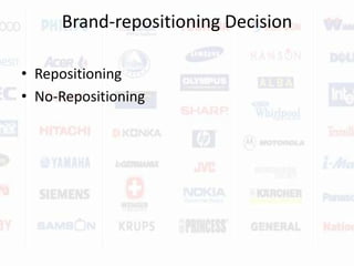 Brand-repositioning DecisionRepositioning No-Repositioning 