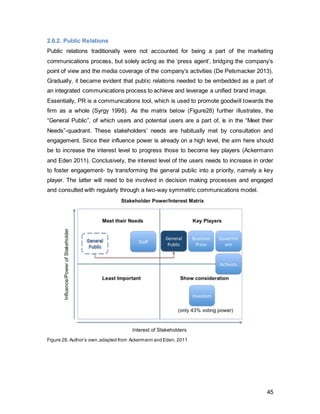 45
3. IMC Campaign
3.1. Message Development
Facebook’s skeleton is nothing but a highly complex structure of enormous data. Much
like the questions of what would happen if we were able to access the 100% full
potential of our brain, Facebook’s data is quite properly indexed but left not to be
accessed. In addition to openness and connectivity, the campaign will include the
element of “exploration”. In order to elevate its image, which is currently resting on a
level which somewhat has lost its novelty long time ago, a new verb, associated with
activity and engagement, needs to be introduced.
Facebook is primarily used for sharing with many people at once, and to consume
picture and video content of friends (Petronzio 2014). Users especially use the platform
to share content related to travel as in pictures, location check-ins, “travelling to” status
updates (Constine, 2014). Seeing friends’ pictures of beautiful sceneries evokes “travel
envy” and intensifies one’s desire to explore that place oneself (Tam 2013). Whilst social
media can be seen as a medium that leads to isolation, the ‘Open Explore Connect’
campaign will demonstrate how Facebook could be an indispensable tool to connecting
in the real world. Beyond the strapline, there are 3 sub-messages:
The campaign will especially be based around travel, as it is an area, which particularly
resonates well with Millennials, as demonstrated under 2.4.2. The campaign will aim to
create the ultimate exploration guide for the generation Y and really enhance the sense
of community whilst increasing interest, awareness and particularly engagement.
Facebook will now have the chance to truly demonstrate how web 2.0 can be used to
exploit all the available data to make the best out of one’s life. The participatory and
active nature of the target group will demonstrate how sharing information will allow for
Make the most of life
through exploring
Friendships invigorate
your life
Indispensable, Useful,
Relevant Companion
 