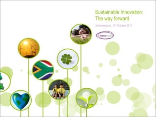 Sustainable Innovation: The way forward ,[object Object]