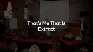 That’s Me That Is
Extract
 