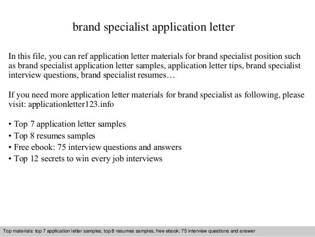 brand-specialist-application-letter