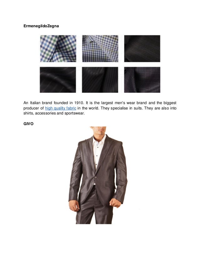 Brands that define a bespoke suit