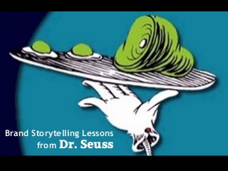 Brand Storytelling Lessons
from Dr. Seuss
 