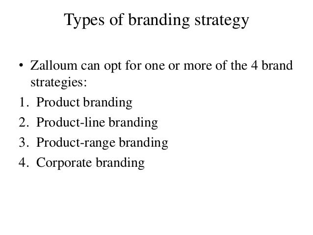 types of brand strategy
