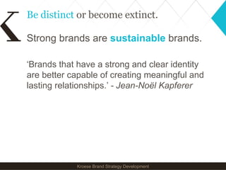 Brand Strategy Development | PPT