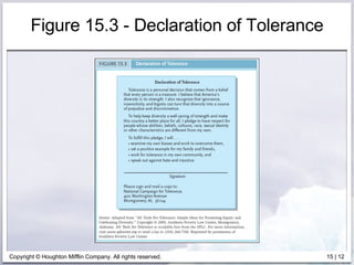 Figure 15.3 - Declaration of Tolerance 