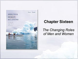Chapter Sixteen The Changing Roles of Men and Women 