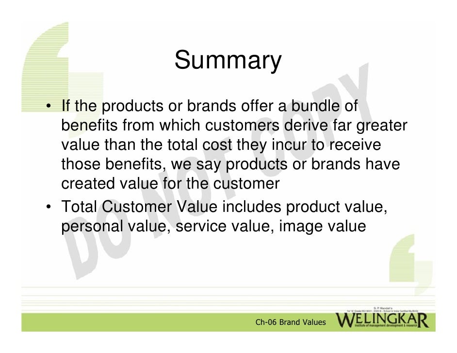 Brand Value