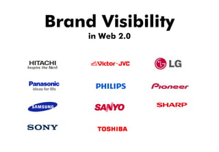 Brand Visibility
     in Web 2.0
 