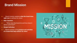 Understanding Brand Vision, Mission, Core Values, and Purpose for ...