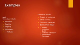 Understanding Brand Vision, Mission, Core Values, and Purpose for ...