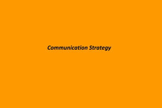 Communication Strategy 