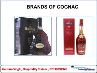BRANDS OF COGNAC
 