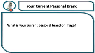 Your Current Personal Brand
What is your current personal brand or image?
 