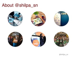 About @shilpa_sn
@shilpa_sn	
 