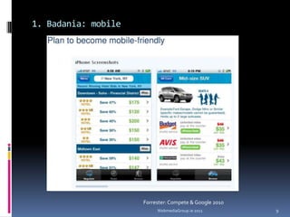 1. Badania: planowanie podróżyWebmediaGroup.ie 20115Forrester: Compete & Google 2010