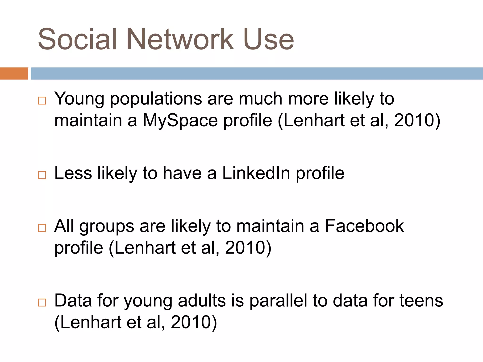 Social Network Awareness