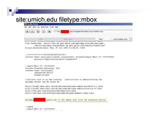 site:umich.edu filetype:mbox
 