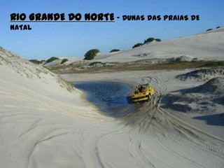 RIO GRANDE DO NORTE – DUNAS DAS PRAIAS DE
NATAL
 