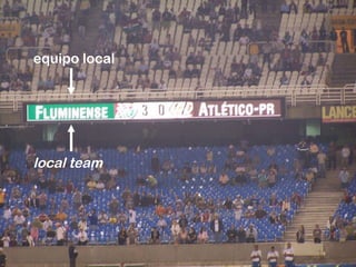 equipo local local team 