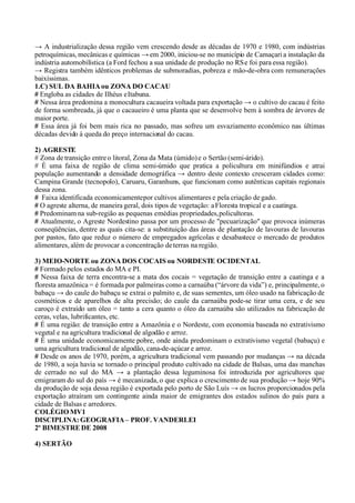 Brasil   Complexos Regionais