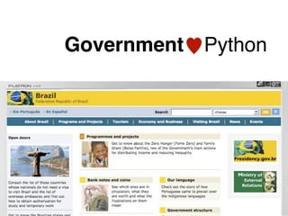 Government♥Python
 