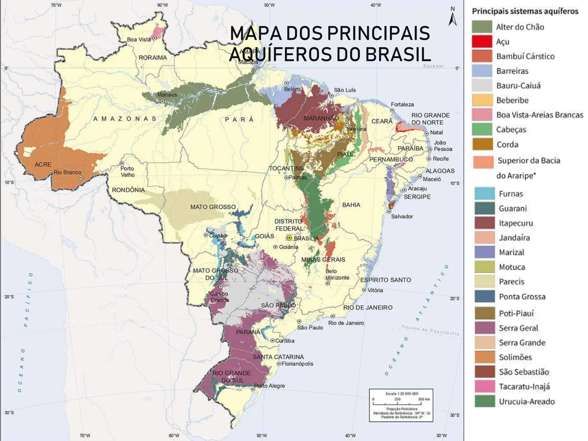 Hidrografia do Brasil - Rios e Bacias Hidrográficas | PPTX | Geography ...