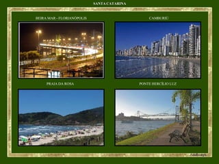 SANTA CATARINA BEIRA MAR - FLORIANÓPOLIS CAMBURIÚ PRAIA DA ROSA PONTE HERCÍLIO LUZ 