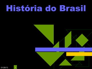 História do Brasil




01/28/13   1
 