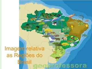 Imagem relativa
as Regiões do
Brasil

 