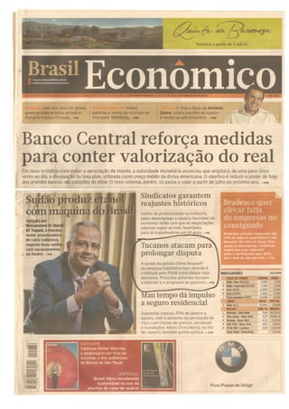 Brasil econômico 24, 25, e 26 de setembro de 2010