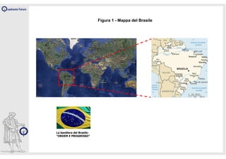 Figura 1 - Mappa del Brasile




La bandiera del Brasile:
“ORDEM E PROGRESSO”
 