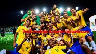 Brasil encabeza el cuarteto sudamericano
 