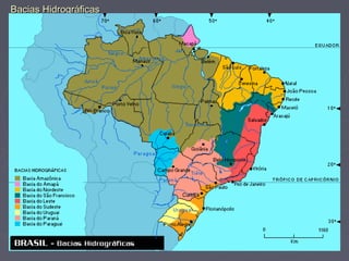 Bacias HidrográficasBacias Hidrográficas
 